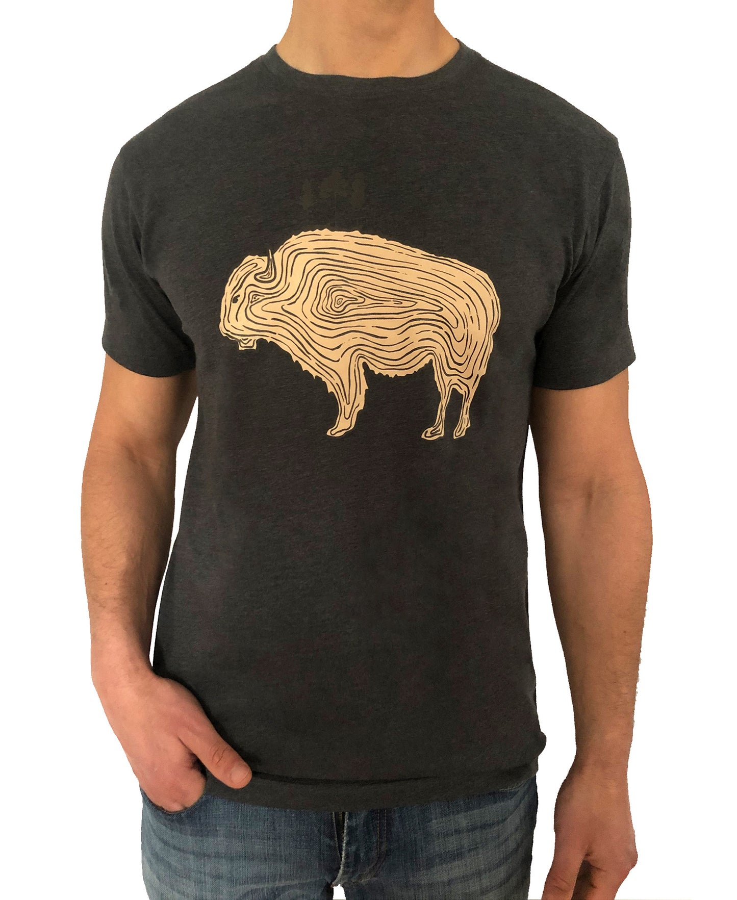 Graphic T-Shirt "Buffalo Wood"