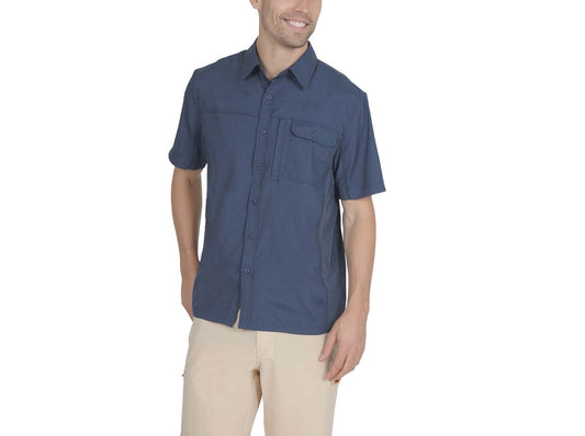 Button Down Sun Protection Shirt with Mesh Panels